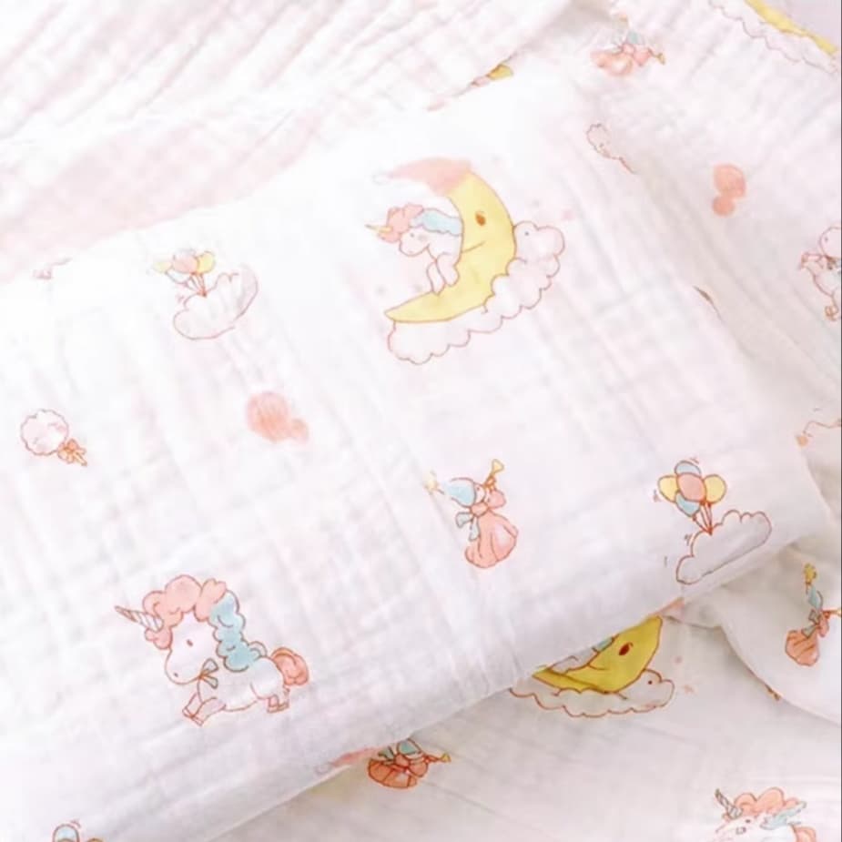 おやすみやさしい六重ガーゼケット