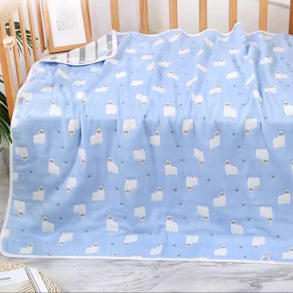 ふんわり優しい おくるみガーゼケット