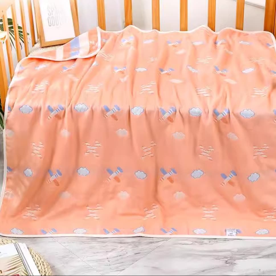 ふんわり優しい おくるみガーゼケット