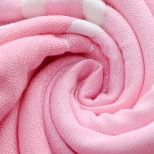 ガーゼケット ふわふわ夢心地 刺繍入りガーゼケット