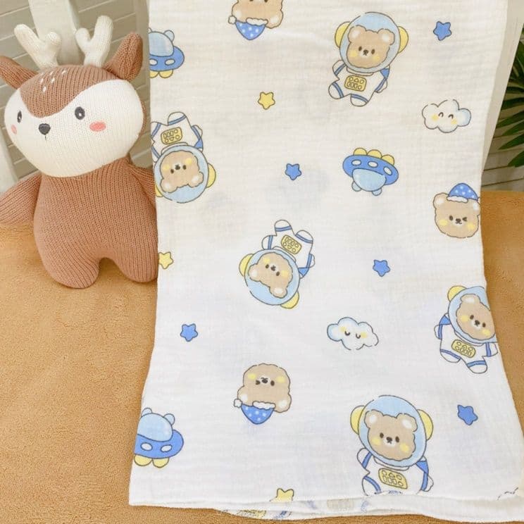 ガーゼケット やわらか肌触り 夢いっぱいガーゼケット