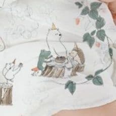ふんわり夢見る赤ちゃんガーゼケット