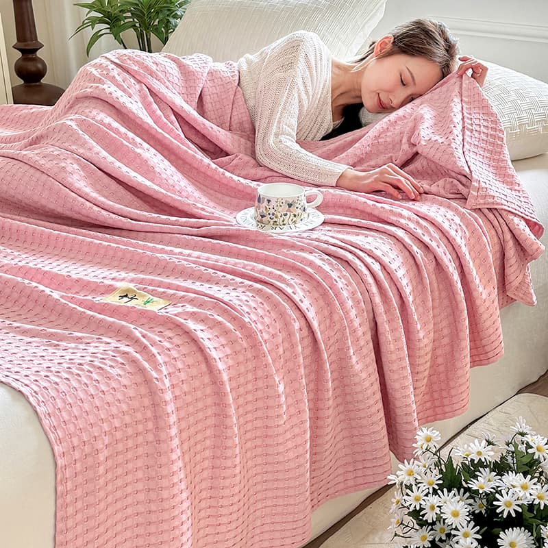 ふんわり優眠ガーゼケット