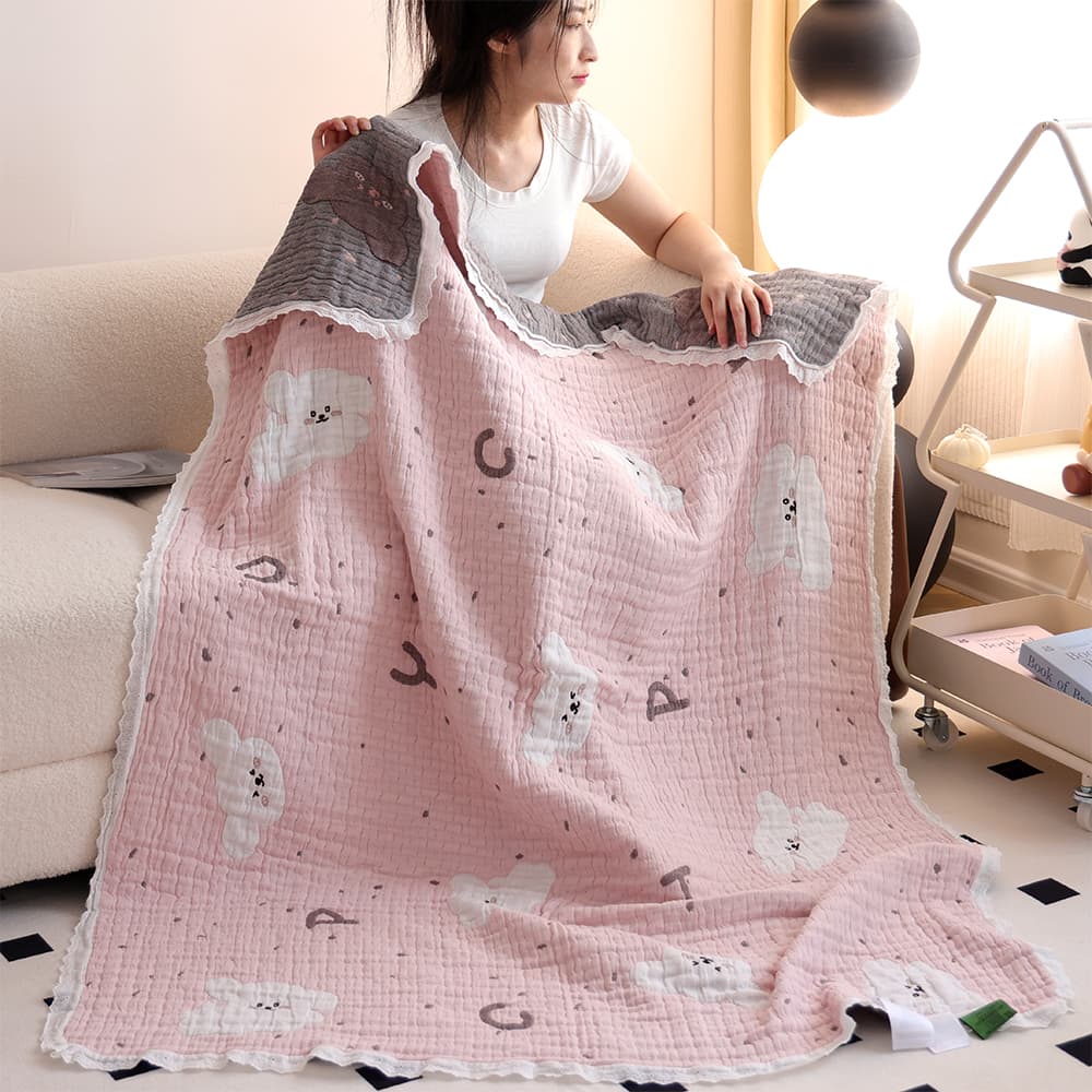 やわらか六重織りガーゼケット