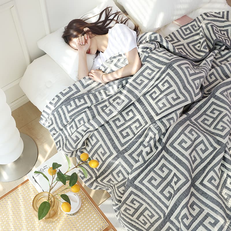 至福の眠り六重ガーゼケット