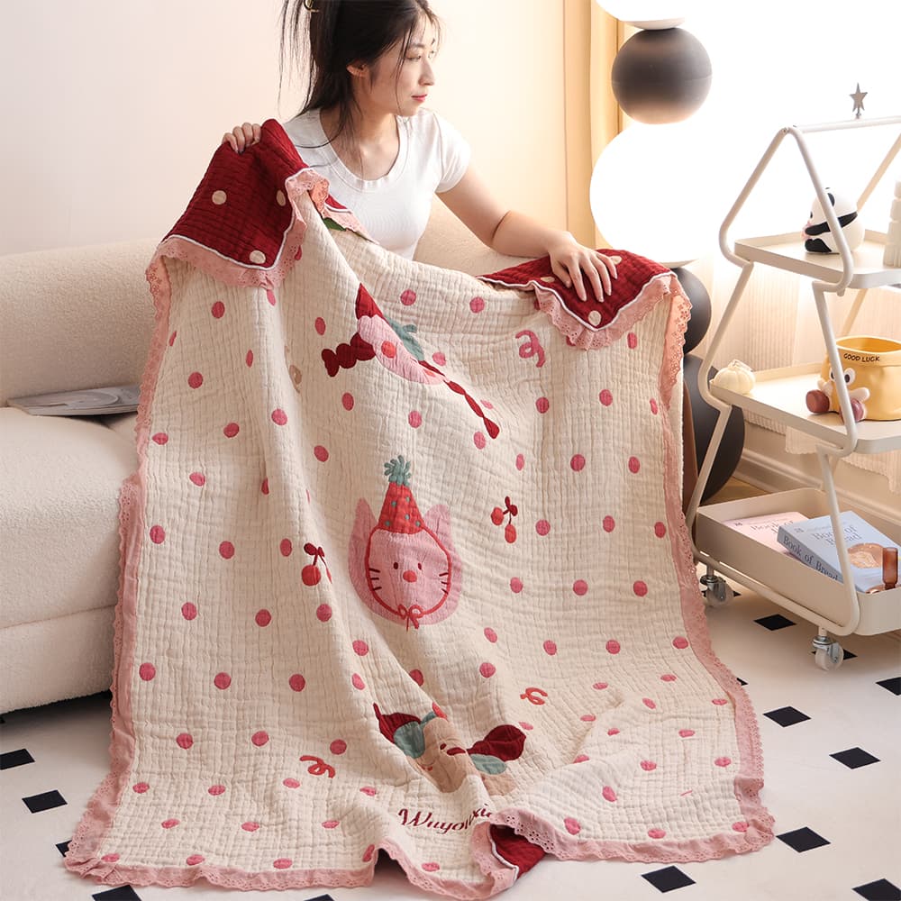 やわらか六重織りガーゼケット