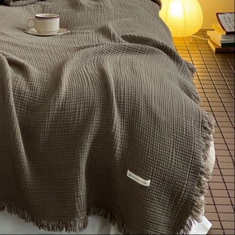 やすらぎのフリンジガーゼケット