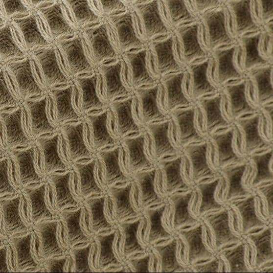 やさしい肌触り ワッフル織りガーゼケット