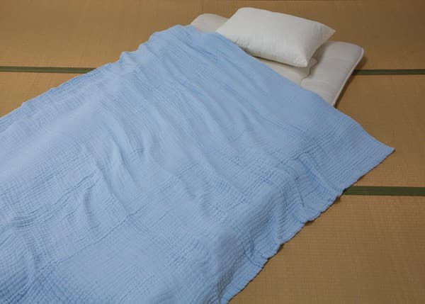 綿100%ふわふわ6重ガーゼケット寝具